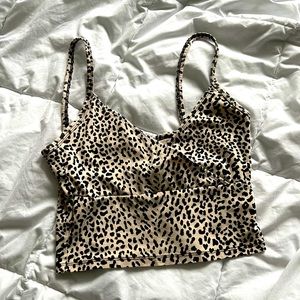 Leopard Top- Very cute